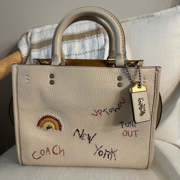 Coach Rogue 25 with Embroidery Limited Edition - Picture 2 of 12
